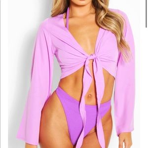 TIE FRONT BEACH TOP